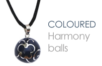 Coloured silver Harmony balls